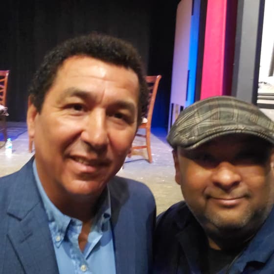 Mauricio Piña with people at industry and community events